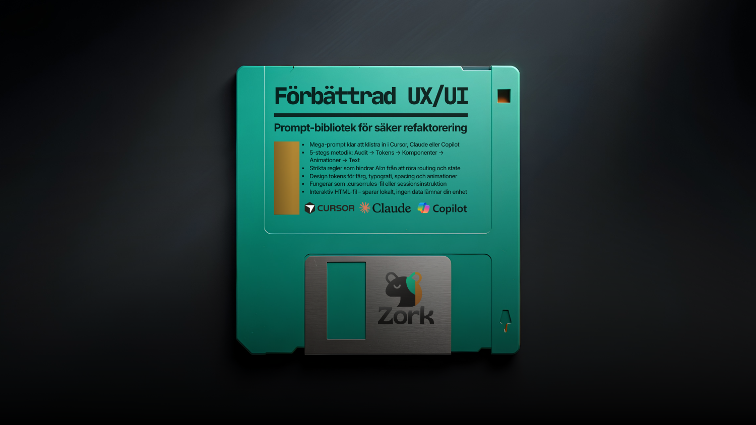 Förbättrad UX/UI – Prompt-bibliotek för säker refaktorering