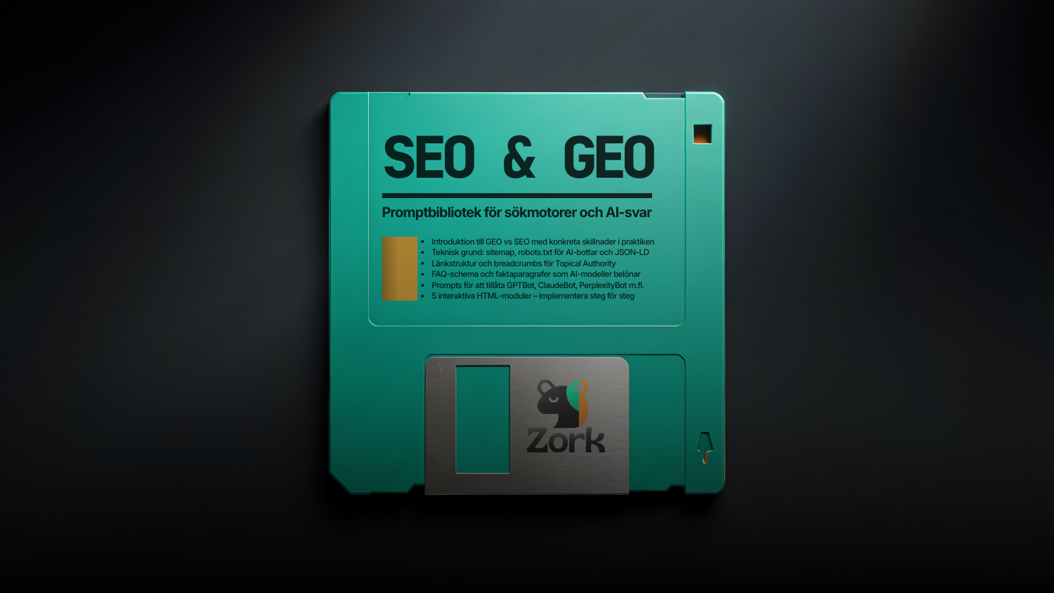 SEO & GEO – Promptbibliotek för sökmotorer och AI-svar