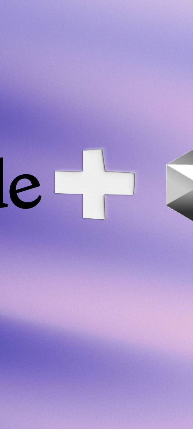 Logotyper för Claude och Cursor på en mjuk lila bakgrund, relaterade till AI och modern webbutveckling