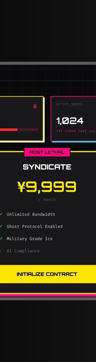 Neo-Tokyo Cyber-Brutalism – skärmbild 4