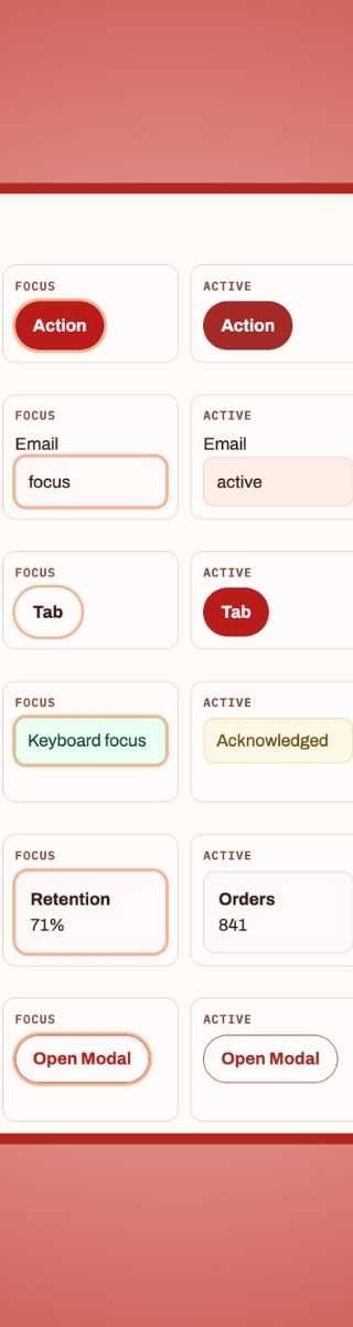 Ember UI System – skärmbild 2