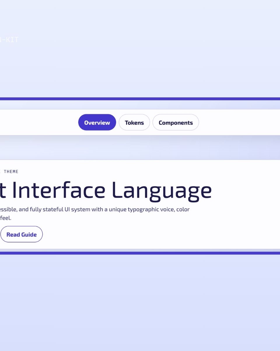 Översikt av ZORC:s Orbit Interface Language med fokus på design och användarvänlighet för webbutveckling och applikationer