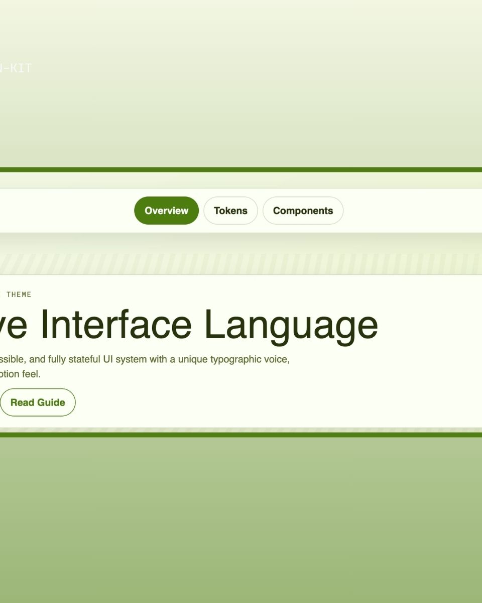 Grove Interface Language, en UI-designlösning från ZORC med hög kvalitet och tillgänglighet