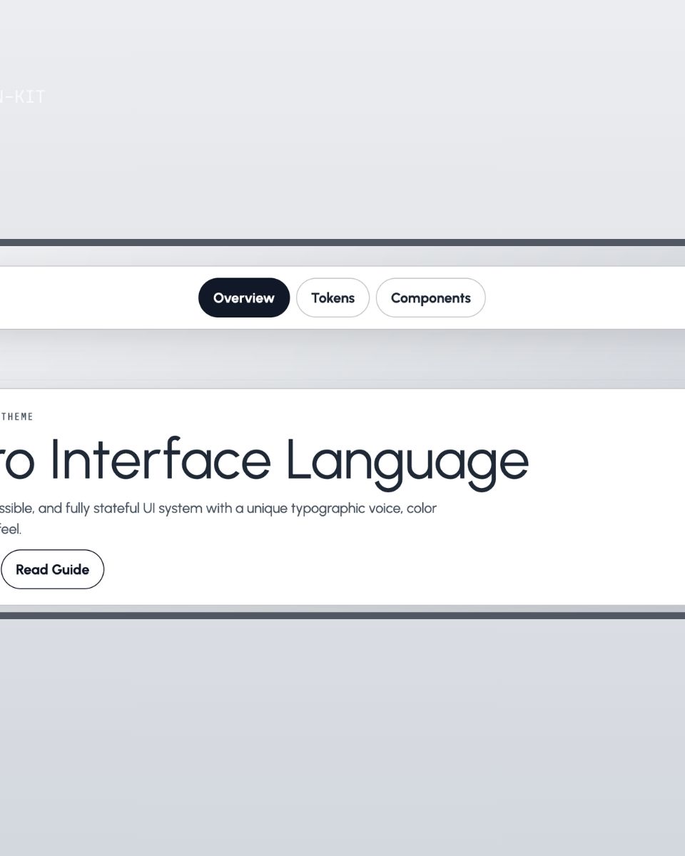 Presenterar Metro Interface Language, en innovativ UI-design för webbutveckling med ZORC:s kvalitetsstandarder