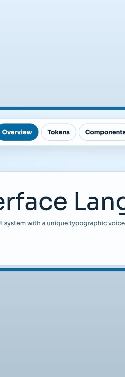 Tundra Interface Language från ZORC, en modern UI-design med fokus på färglogik och typografi för webbutveckling och appar